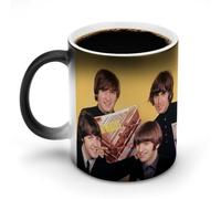 AFLJNYNN Taza mágica de The Beatles para motivación diaria con el café