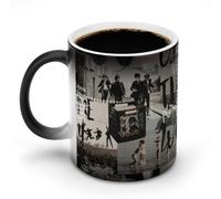 AFLJNYNN Taza mágica personalizada de The Beatles para la hora del té de escritorio de oficina
