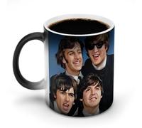 AFLJNYNN Taza The Beatles que cambia con el calor para la diversión diaria