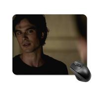 AFLJNYNN Team Damon Salvatore - Alfombrilla de ratón antideslizante para PC, escuela, estación de trabajo suave, versátil