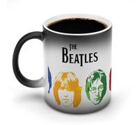 AFLJNYNN The Beatles Mood Magic - Taza con aspecto de palabras secretas
