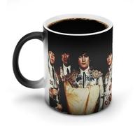 AFLJNYNN The Beatles Surprise Reveal - Taza de cerámica que cambia el calor para fanáticos del té