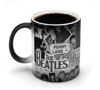 AFLJNYNN The Beatles - Taza de líquido caliente personalizada con ilustraciones reveladoras