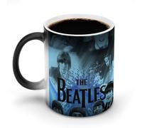 AFLJNYNN The Beatles - Taza mágica artística con diseño personalizado para los amantes del té