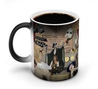AFLJNYNN The Phantom of The Opera - Taza personalizada activada por calor para té de la mañana o cacao