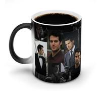 AFLJNYNN Theo Actor James - Taza con diseño artístico oculto para adictos al café