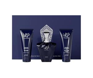 AFNAN AFNAN TURATHI BLUE DÁRKOVÁ SADA EDP 90 ML, BALZÁM PO HOLENÍ 100 ML A SPRCHOVÁ GEL 100 ML 90ML