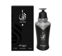 Afnan Zimaya Taraf Black for Unisex Eau de Parfum Spray, 3.4 Ounce