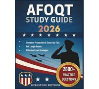 AFOQT Study Guide 2026: Complete Prep - 2,880+ Practice Questions Across 12 Subtests, 5 Full-length Exams, Exam-day Tips, and Exclusive Bonuses