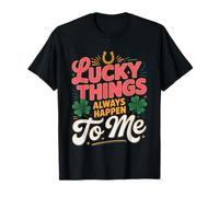 Afortunada Lucky Girl Syndrome Manifestando Manifestacion Camiseta