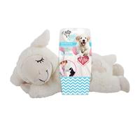 All For Paws Juguete interactivo para cachorros Little Buddy AFP4220 Oveja de peluche con corazón