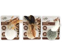 AFP Pelotas De Juguete Para Gatos Lambswool-Snow Ball Catnip