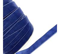 AFQBOEQXY Cintas de Terciopelo Vintage, Cinta de Terciopelo poliéster una Sola Cara, Multicolor, 6-38 mm x 3-5 Yardas(Darkpowderblue,25mm x 5yards)