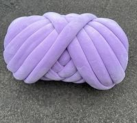 AFQBOEQXY dik katoenen buisgaren, Hilo de ganchillo súper grueso 1 kg, terciopelo multicolor for tejer a mano(Taro flour 1KG)