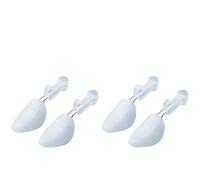 AFQBOEQXY Horma Ajustable para Zapatos, Ensanchador de Zapatos plástico y Acero Ajustable for Hombres Mujeres, Tallas del Reino Unido 3-12, Paquete 2 Pares(2pairs B for Women)