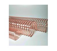 AFQBOEQXY tubería de Poliuretano PU, Manguera de vacío Industrial PU con conducto Aire, Reforzada Alambre Acero, 100 cm, diámetro Interior 20-600 mm(120mm/0.93mm)