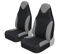 AFQNDHCKP Fundas Asientos Coche, para Renault Clio V Life/Zen/Intens/R.S. Line/Business 2019-2025 Impermeables Transpirable Juegos de Cubreasientos Protectores Interior Accesorios,Grey