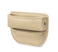 AFQNDHCKP Organizador de Huecos, para Opel Ampera/Zafira Life/Zafira A/Zafira B Asientos Coche Relleno Ranura Lateral Consola Central Caja Almacenamiento Asiento,Beige