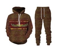 África Antiguo Egipcio 3D Impreso Capucha Y Pantalones de Chándal Mujeres Hombres Chándal 2 Piezas Set Athletic Sweatsuits Cool Streetwear