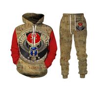 África Antiguo Egipcio 3D Impreso Capucha Y Pantalones de Chándal Mujeres Hombres Chándal 2 Piezas Set Athletic Sweatsuits Cool Streetwear