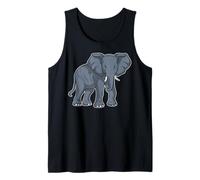 África - India - Animales - Elefante Camiseta sin Mangas