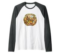 África, Madre de Las Naciones Camiseta Manga Raglan