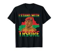 África Resistencia Thomas Sankara Burkina Faso Ibrahim Traore Camiseta