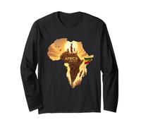 Africa Rising Again Ethiopian Lion Judah Rasta Jamaican Manga Larga
