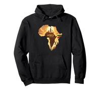 Africa Rising Again Ethiopian Lion Judah Rasta Jamaican Sudadera con Capucha