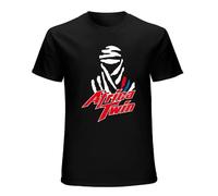 Africa Twin Men's T-Shirt Unisex Black Cotton Print tee Shirts L