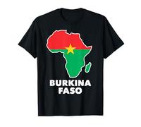 Africa Unite For Burkina Faso And Ibrahim Traore - Bandera de mapa Camiseta