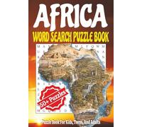 Africa Word Search Puzzle Book: Africa Word Search Puzzle Book: Word searches with easy to read print about Africa, African History, African Culture, ... Gift for holiday, free time or unwinding.