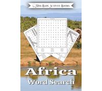 Africa Word Search Puzzle Book: Word Searches with Easy to Read Print about Africa, Egypt, Kenya, South Africa, The Big Five, Travel, and More | 6x9 ... Gifts for Vacations, Holidays, and Free Time