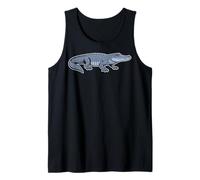 África y Animales Marinos - Cocodrilo del Nilo Camiseta sin Mangas