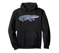 África y Animales Marinos - Cocodrilo del Nilo Sudadera con Capucha