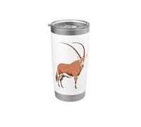 África y animales marinos - Oryx Vaso térmico de acero inoxidable de doble pared
