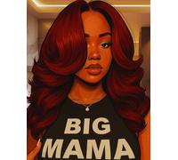 African American 8.5 X 11 Inch Notebook | Journal 120 Lined Pages for Women: Big Mama