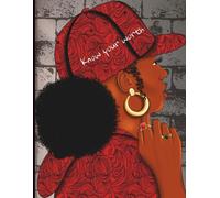 African American 8.5 X 11 Inch Notebook | Journal 120 Lined Pages for Women: Know Your Worth