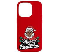 African American Mrs Claus Christmas Black Xmas Party Carcasa para iPhone 14 Pro