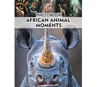 African Animal Moments Photobook: A Book about Wildlife Stories from Africa with Stunning Animal Encounters for Nature Enthusiasts