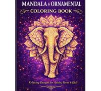 African Animals Mandala Coloring Book: A Creative Mix of Mandala and Decorative Animal Desings Inspired by African Wildlife