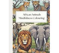 African Animals Mindfulness Colouring