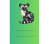 AFRICAN CIVET: ANIMALS OF THE WORLD, Positive affirmations, Motivational and inspirational notebook, Animal notebook, Birthday gifts, Notebook gifts, Anniversary gifts, For all...