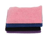 African Exfoliating Net 4Pcs Nylon Bathing Sponge Long Body Scrubber for Daily Use Removes Dead Skin Dirt Oil Unclogs Pores Blue Black Pink Purple