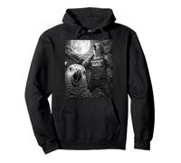 African Grey Parrot Dad Funny Vintage Graphic Hombres Selfie Sudadera con Capucha