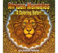 African Mandalas: A coloring Safari