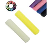 African Net Sponge, African Exfoliating Net Sponge Exfoliating Net Sponges Body Cloth Washcloth for Bath and Shower for Daily Use (white+yellow)