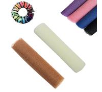African Net Sponge, African Exfoliating Net Sponge Exfoliating Net Sponges Body Cloth Washcloth for Bath and Shower for Daily Use (white+brown)