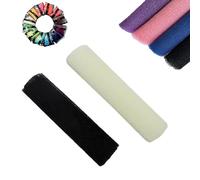 African Net Sponge, African Exfoliating Net Sponge Exfoliating Net Sponges Body Cloth Washcloth for Bath and Shower for Daily Use (white+black)