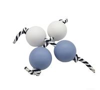 African Percussion Asarato Maracas | 2 pares de pelotas rítmicas prácticas para interpretación musical